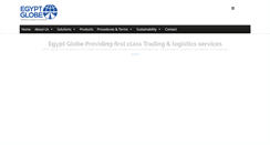 Desktop Screenshot of egyptglobe.com