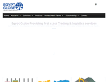 Tablet Screenshot of egyptglobe.com